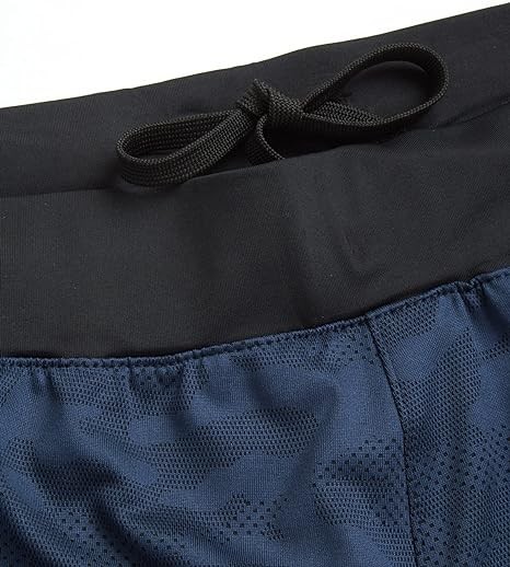 Spyder Men's Athletic Shorts - 2 Pack Lightweight Active Performance Camo Basketball Shorts (S-XL)