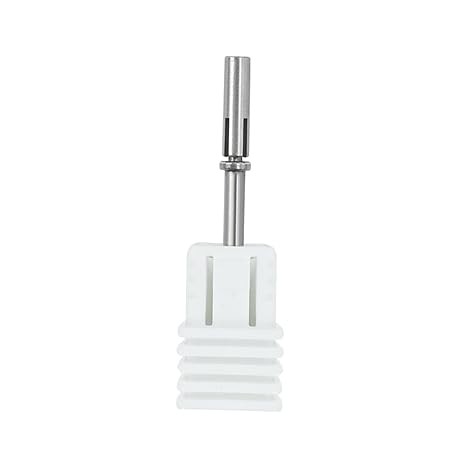 1Pc White 3.1mm Nail Sanding Bands Mandrel,Nail Drill Mandrel/Holder/Nail Drill Heads for Manicure, Pedicures Nail Cleaning Brushes, Manicure Nail Sanders Beauty and Personal Care Nail Drill Bits