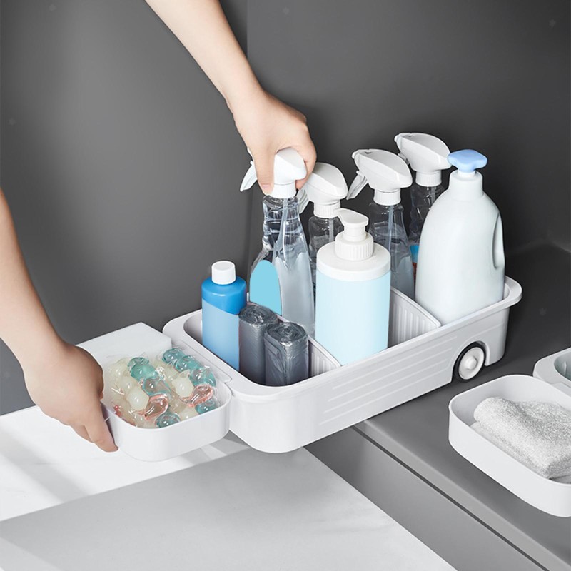 Cosmetic Organizer Holder Bathroom Collection Basket for Garages Bathroom